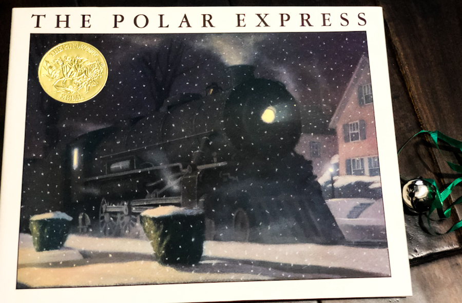 the polar express book and bell