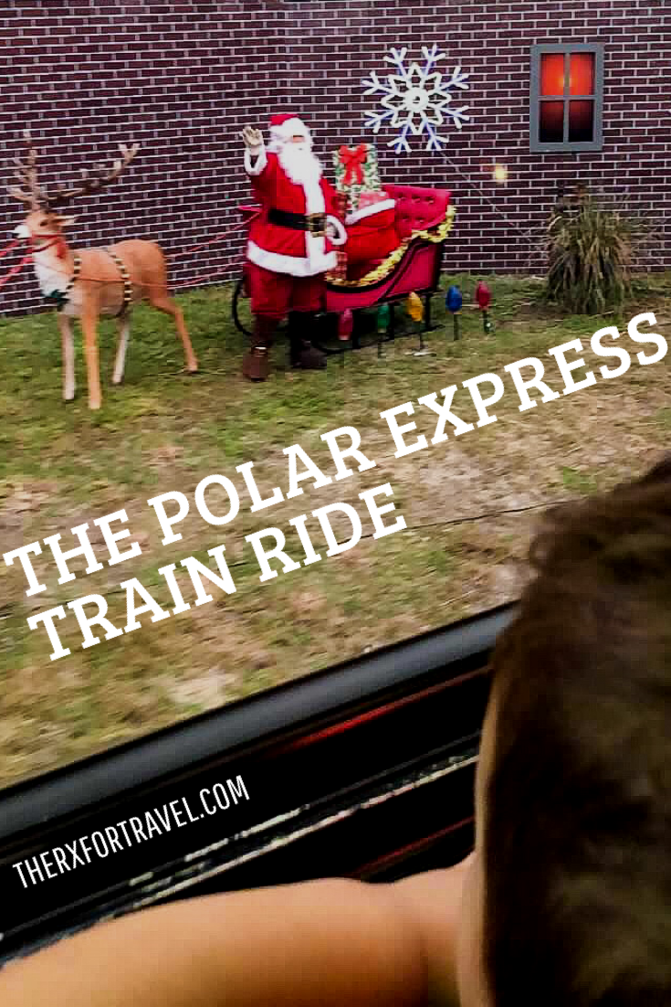 the polar express train ride pin