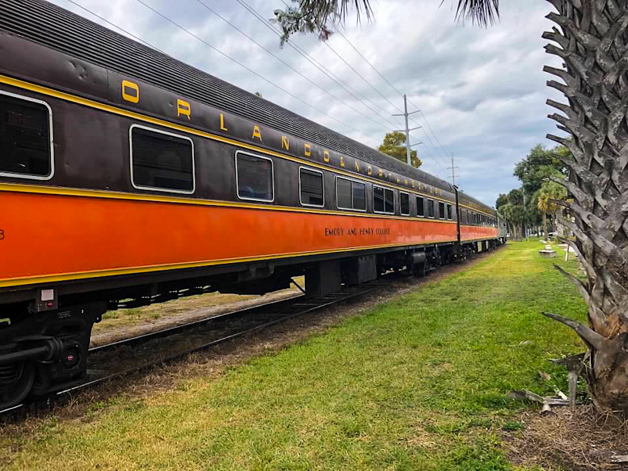 the Florida train cars