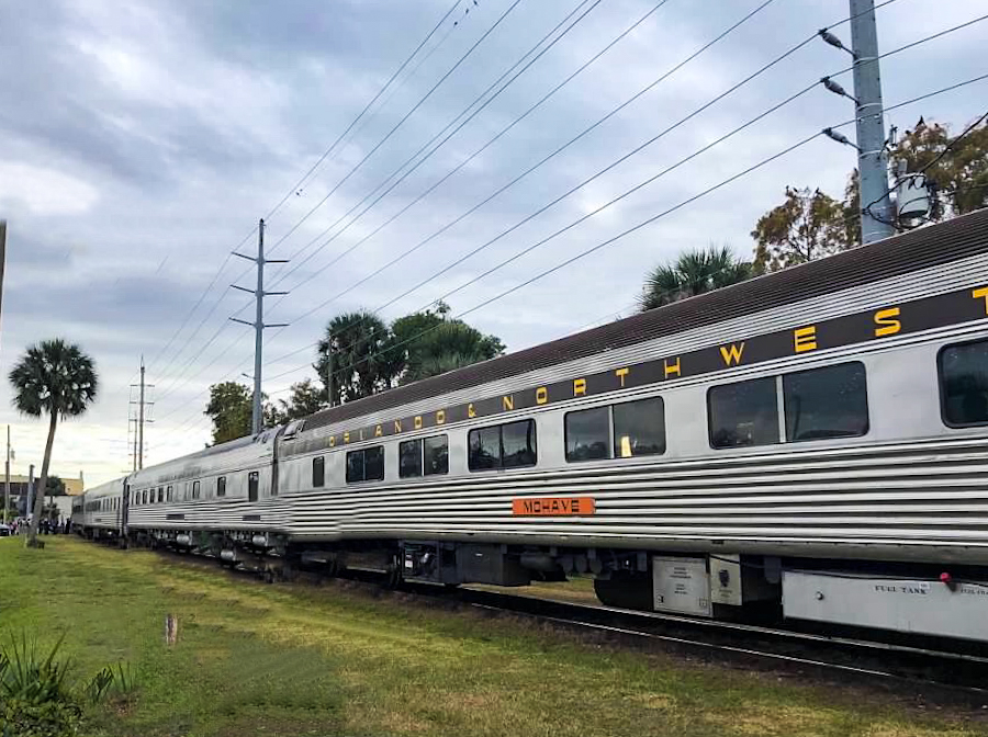 the Florida train cars