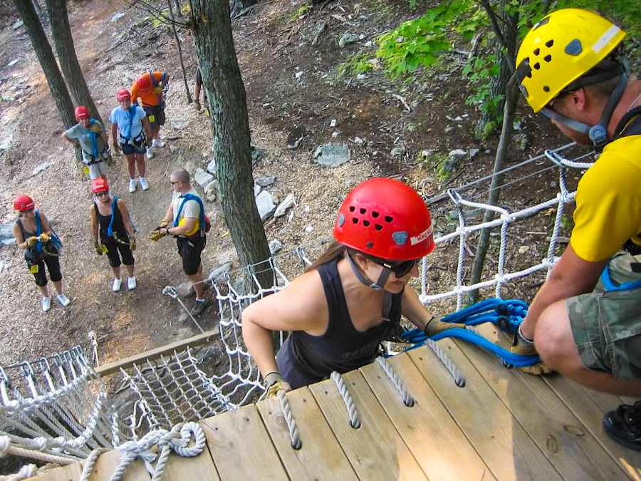 things to do in virginia - go zip lining