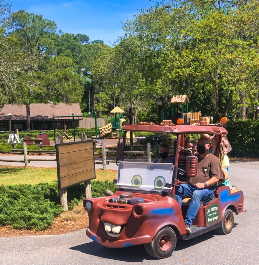 fort wilderness golf cart rental