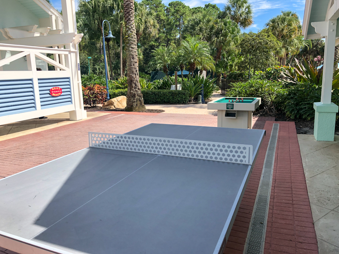 There are so many fun activities at Disneys Old Key West Resort. Be sure to visit Community Hall to rent out any sports equipment or spend some time making souvenirs to take home.