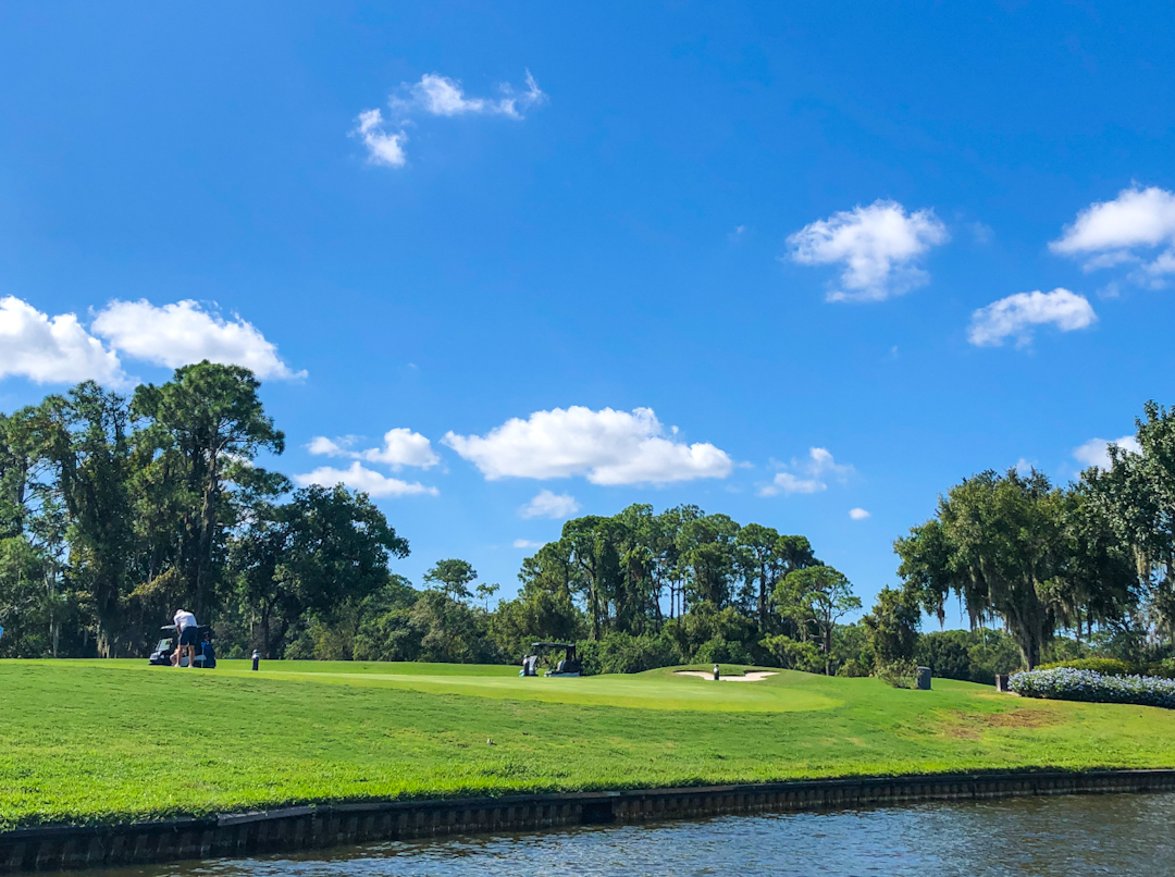 We love riding Disney transportation. The water taxi from Old Key West Resort to Disney Springs is a fun experience. See the beautiful canals that take you past the Lake Burns Vista golf course, the treetop villas of Saratoga Springs, and more.