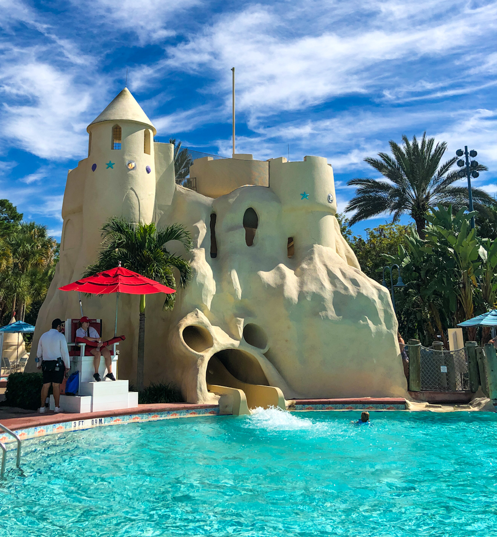Disney's Old Key West Resort has a fun and fast swirly pool. Read more about all the amenities this resort has to offer.