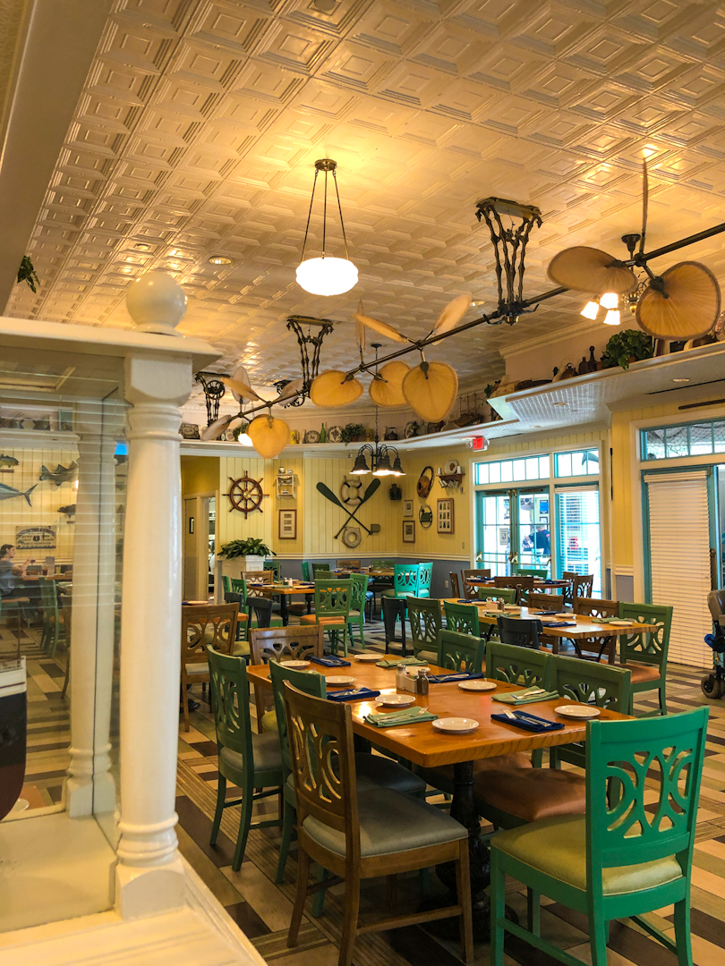 Olivia’s Cafe at Disney’s Old Key West Resort is a hidden gem and a great place for gluten free and dairy free dining.