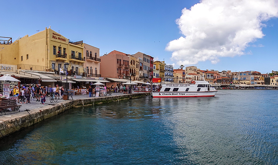 Don't miss a stop at Chania Old Town on your Crete Holiday.