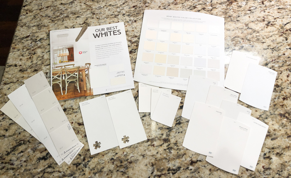 choosing the best white paint for trim and the best behr white paint. check out how the laundry room came and what we chose