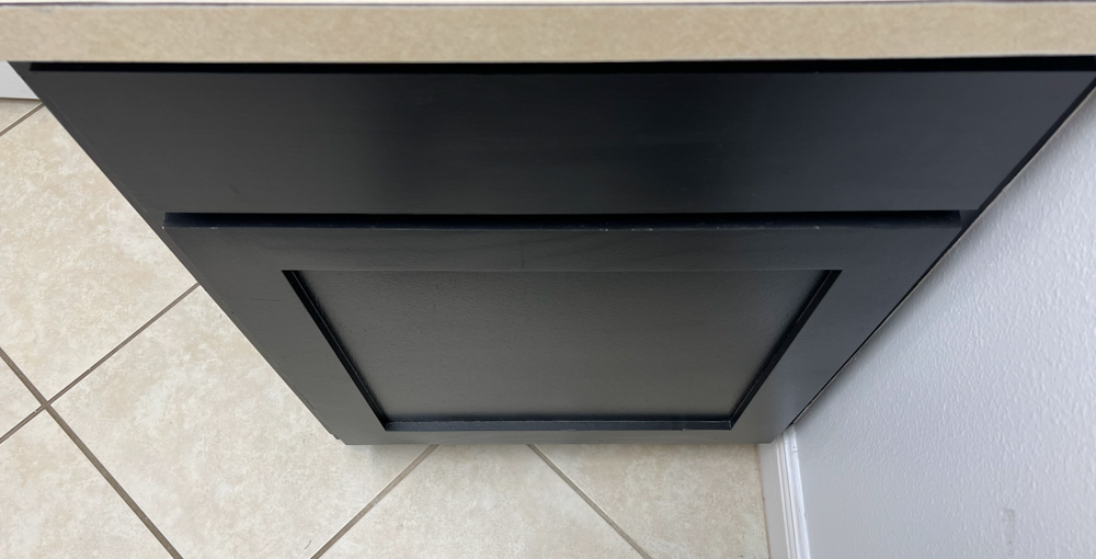 Learn how we got our cabinets refaced by DIYing it.