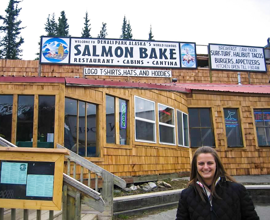 Just another Salmon Bake in Alaska. Don't miss out on by far the best food of your life: Alaskan Salmon on your Alaska vacation