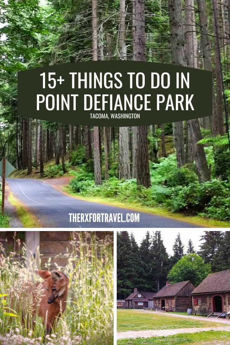 There are so many things to do in Point Defiance Park in Tacoma, Washington. Read the guide for all there is including many free things to do too