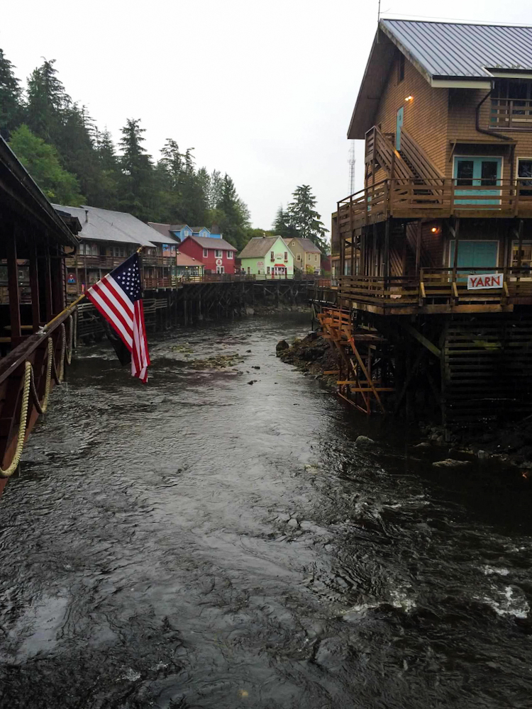 With a quick pitstop in Ketchikan on the best Alaska cruise, walk over to the famous Creek Street.