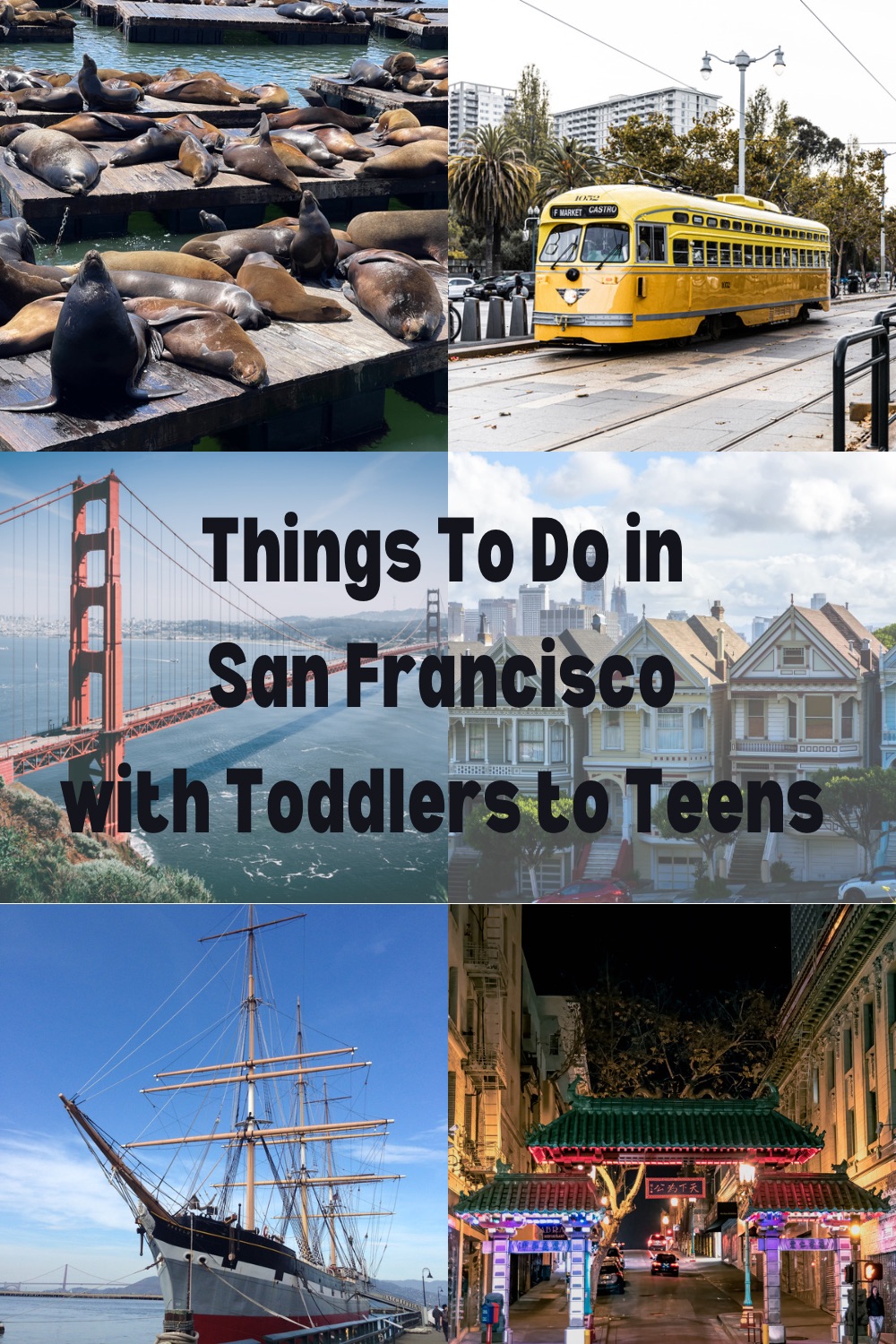 Things to do in San Francisco for Young Adults Pin