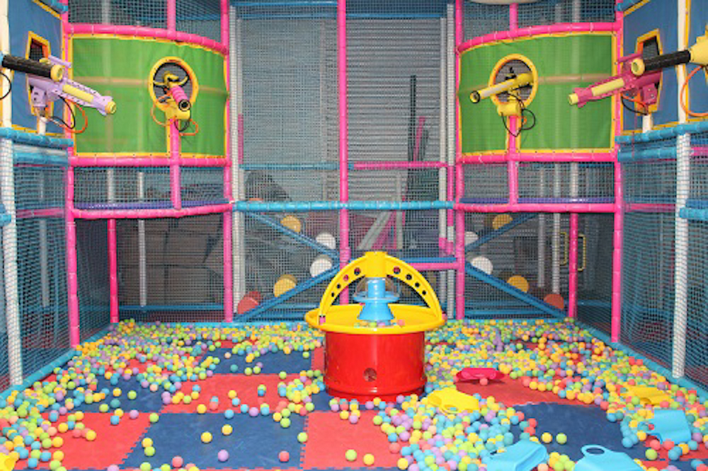a ball pit play place for kids
