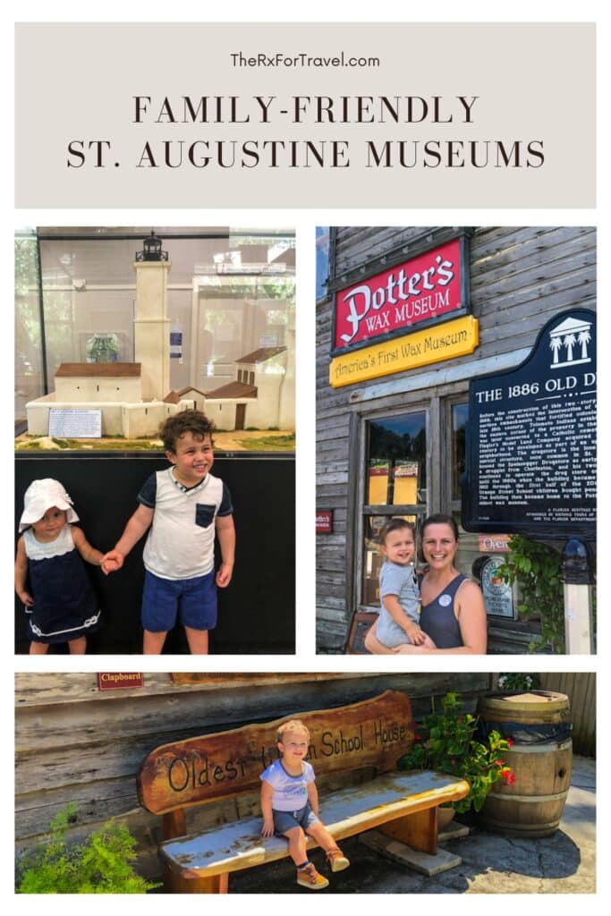 Family Friendly Museums in St Augustine Florida Pinterest Pin