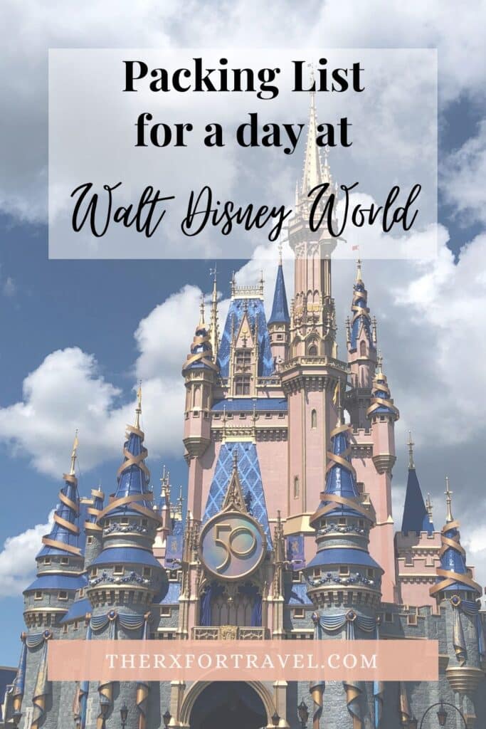 What to Pack for Walt Disney World Pinterest Pin
