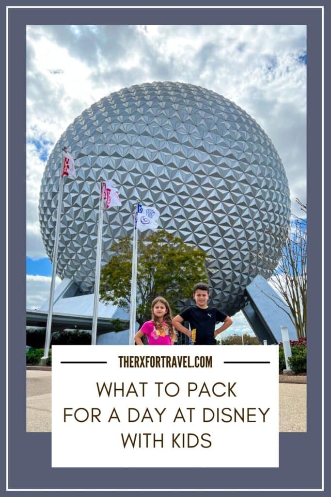 what to pack for walt disney world pinterest pin
